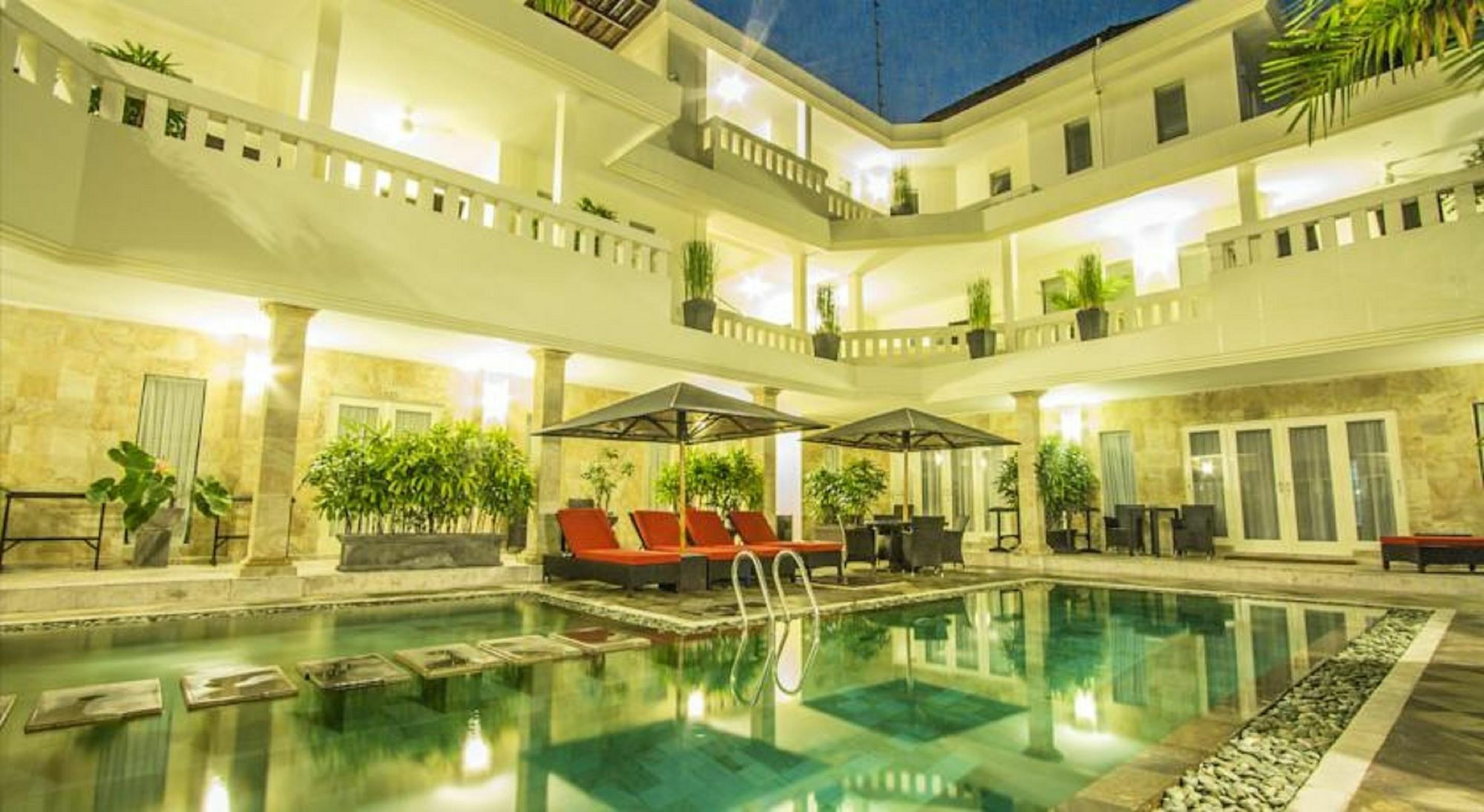 Beach Melati Apartments Legian  Bagian luar foto
